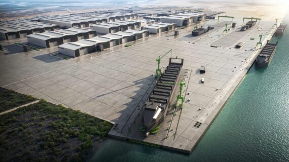 $3.2B Saronic Port Alpha Shipyard: Saronic Breaks Ground at Port of Brownsville in Texas
