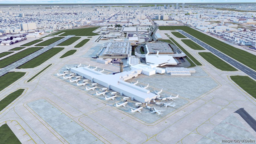 $2.5B Dallas Love Field Expansion Airport Program: City Readies Six Year Terminal Rebuild in Texas