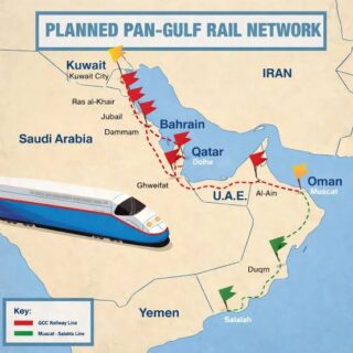 Saudi GCC Railway link