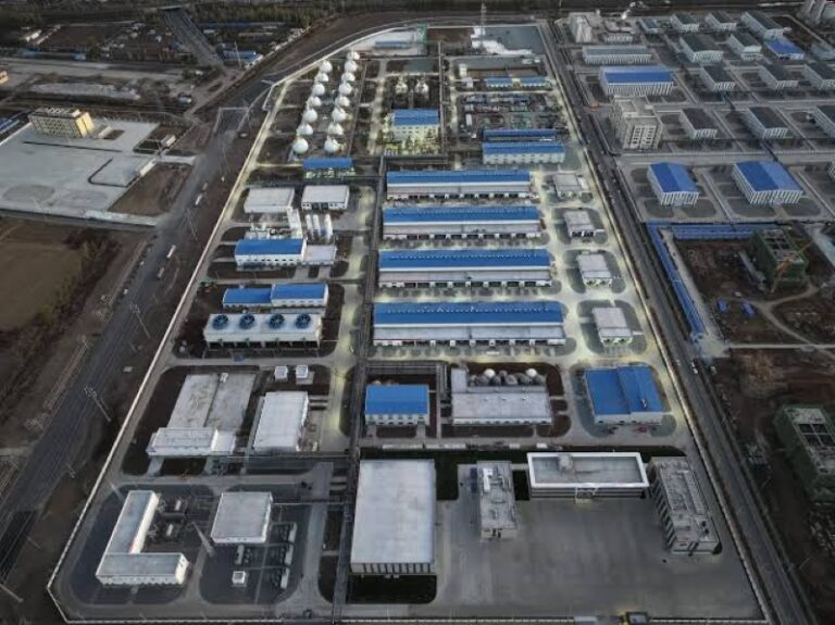Qingqing No. 1 Songyuan Hydrogen Energy Industrial Park in Songyuan, Jilin Province, China