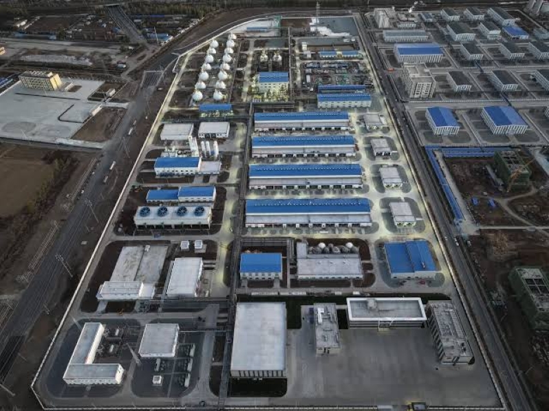Qingqing No. 1 Songyuan Hydrogen Energy Industrial Park in Songyuan, Jilin Province, China