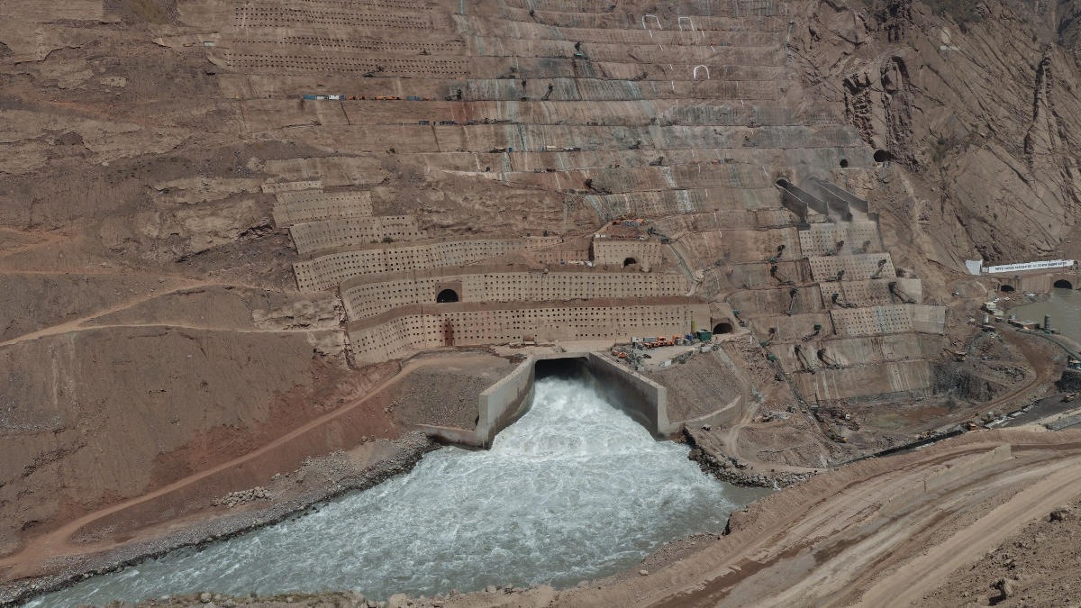World’s Tallest Embankment Dam in Tajikistan