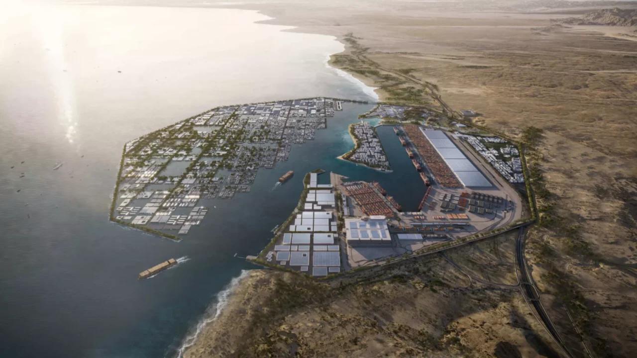 NEOM wastewater treatment plant